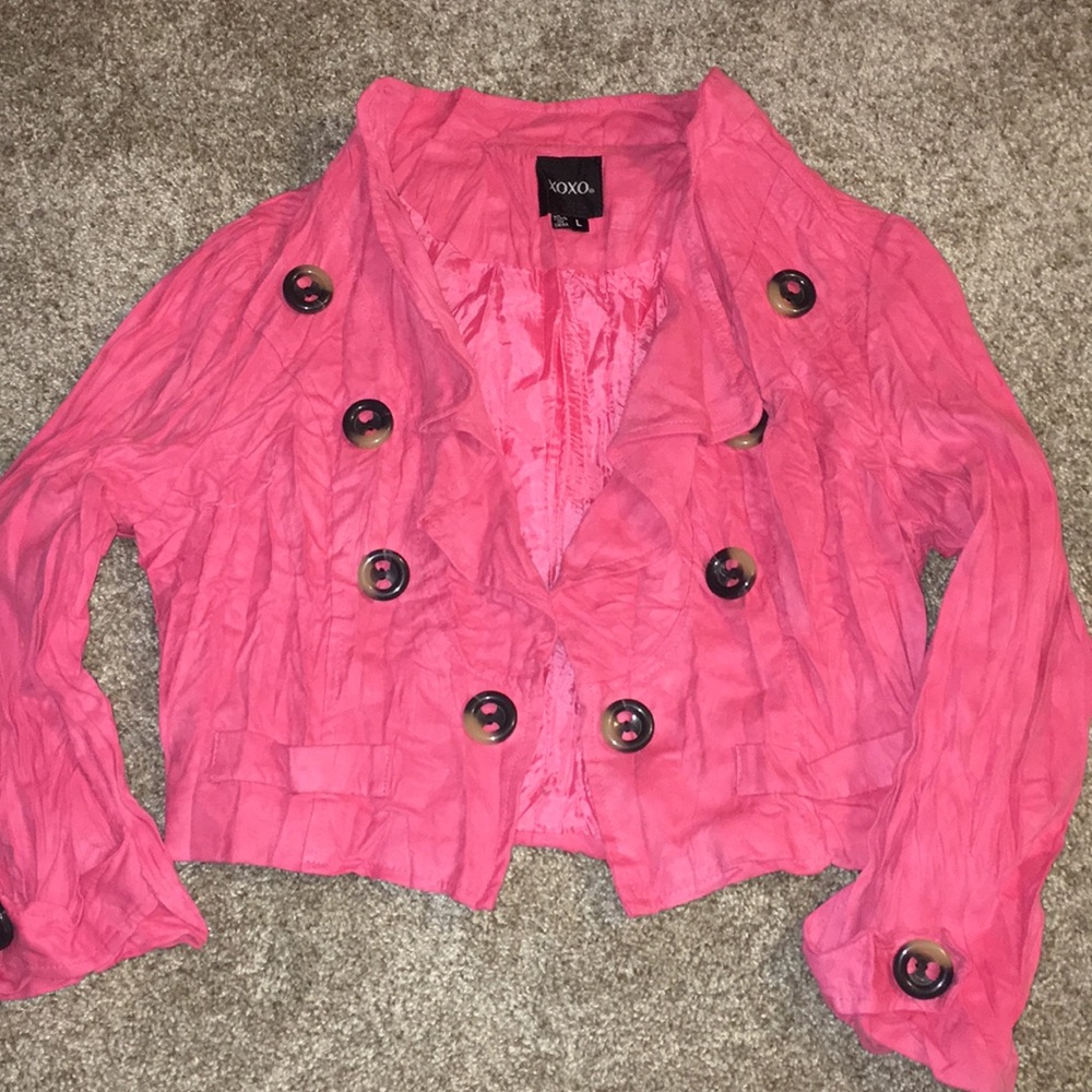 Scrunched jacket